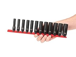 TEKTON 3/8 Inch Drive Deep 12-Point Impact Socket