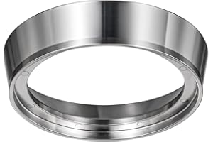 58mm Magnetic Dosing Funnel V2, MATOW Stainless Steel Espresso Dosing Ring with 8 Magnets Compatible with All 58mm Portafilte