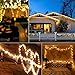 Boomile Waterproof Solar String Lights 8 Modes 100 LEDs 33ft Copper Wire Lights Starry Fairy String Lights Ambiance Lighting for Outdoor Landscape, Patio, Garden, Christmas Party, Wedding