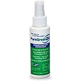 PURE GREEN 24 Safe & Effective Disinfectant. Kills Deadly Germs including RSV COVID-19 Norovirus MRSA Staph 2026 flu Bird flu Contains no toxic chemicals odorless child & pet safe 1 4oz spray bottle