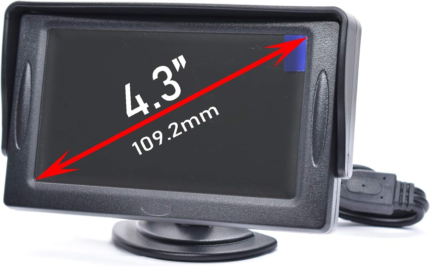 Dolphin Automotive 2 Parking Sensor Car Kit with Reversing Camera and 4