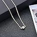 sea-maiden Sterling Silver Crystal Choker Necklace