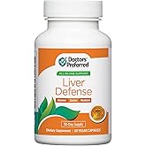 DOCTORS' PREFERRED Liver Defense with Milk Thistle | 60 Capsules