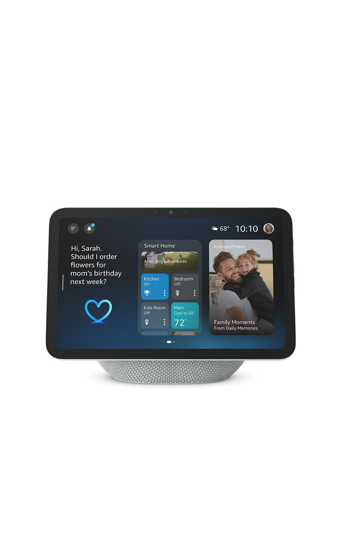 Amazon Echo Show 8 (newest model), Vibrant HD 8.7