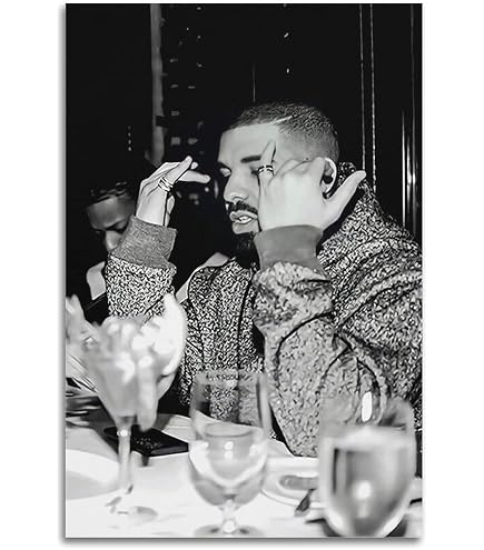 777 Tri-Seven Entertainment Drake Poster Wall Artwork Print, 18x24