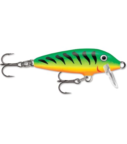 Amazon.com: Rapala Mini Fat Rap Hard Bait Lure, Size 03, 1 1/2