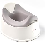 DIVCHI Baby Potty Training Seat with Removable Bowl Grey Non-Slip Base