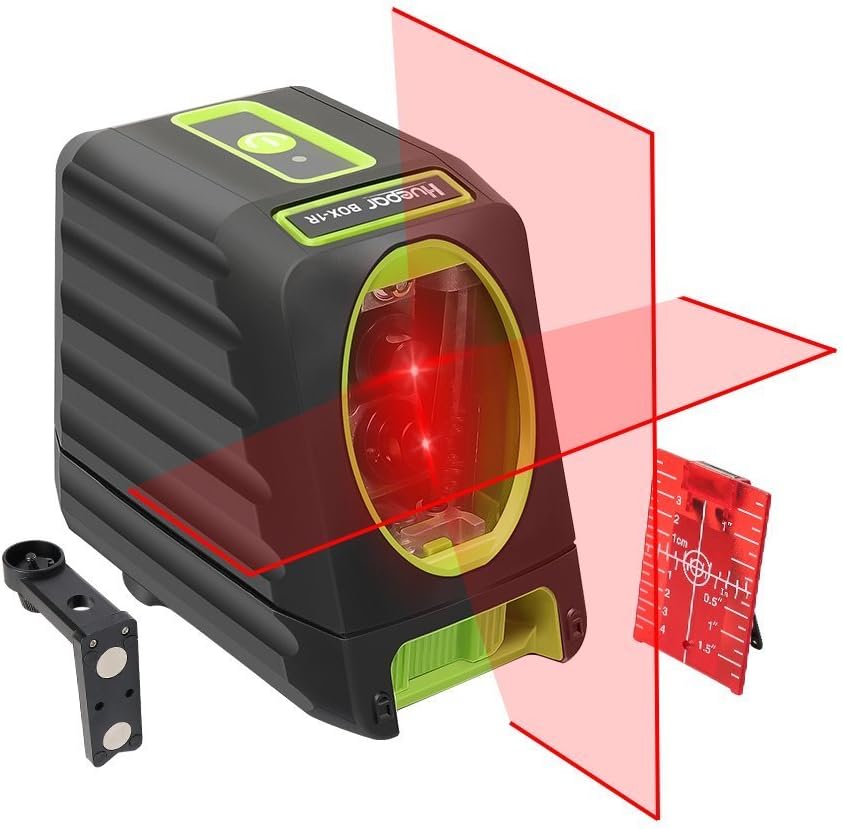Huepar BOX1R Laser Level Red Switchable Cross Line SelfLeveling