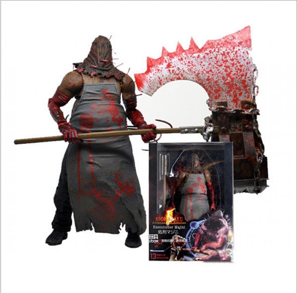 BIOHAZARD 5 Resident Evil 5 Executioner Majini 7" PVC Action Figure Collectible Model Toy BIOHAZARD Figurine