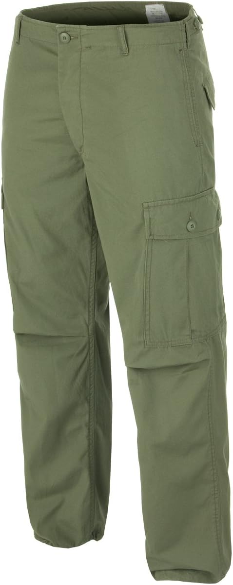 Teesar Men's US Jungle Trousers M64 Vietnam Olive