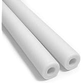 Oodles of Noodles Pool Noodles Foam for Adults - 2 Pack Extra Dense | Durable 48" x 2.5" hollow core foam tube, buoyant for pool, beach, crafts, DIY projects, insulation