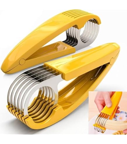 Amazon.com: Hutzler Banana Slicer, Easy To Use Plastic Banana Fuit