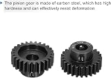 DMiotech M1 8mm Steel Pinion Gear Set 23T-27T for RC Car Brushed/Brushless Motor view 4