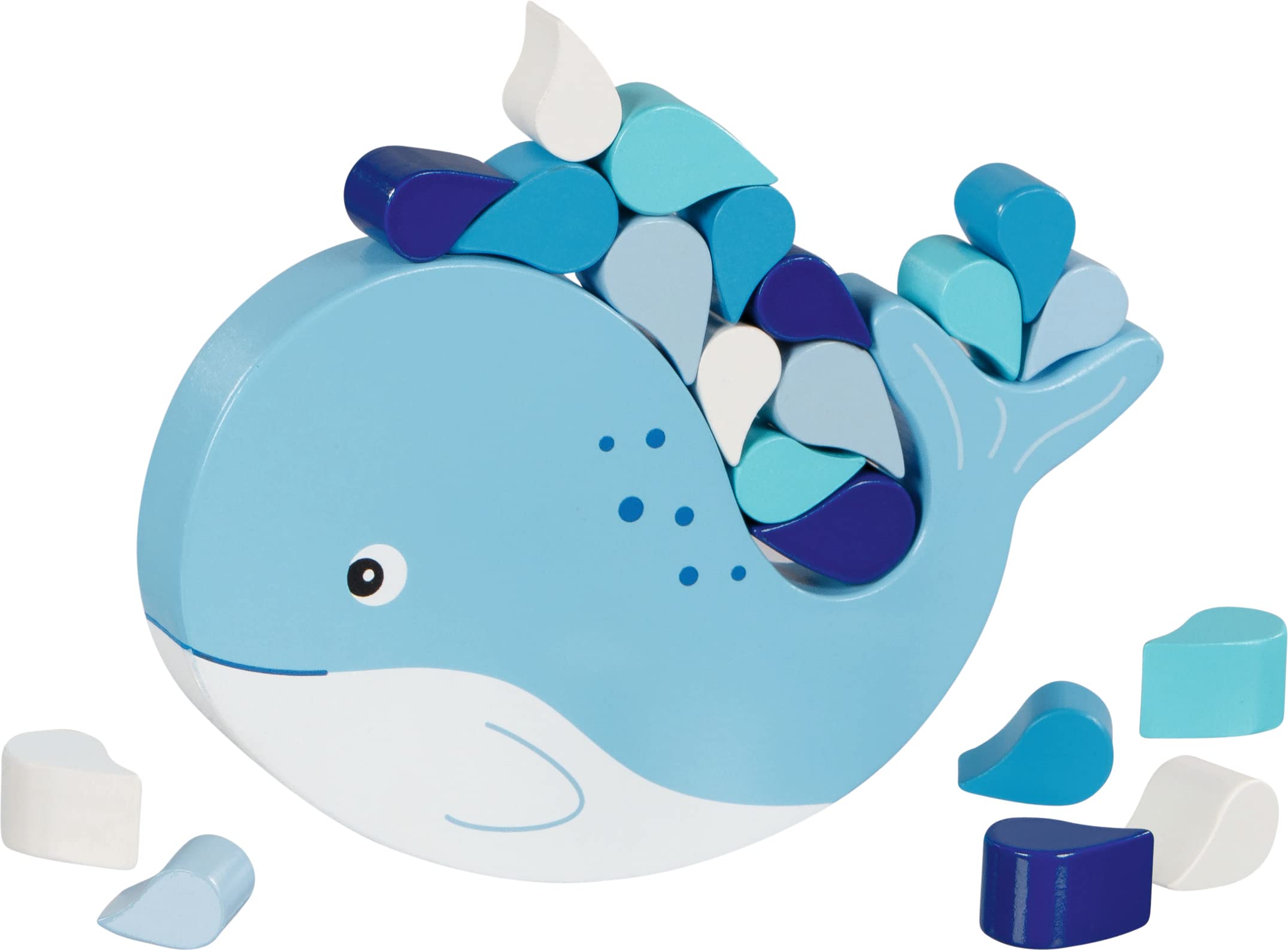 Goki - Whale Skill Balance Game, Multicolor (56664)