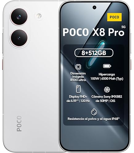 Amazon.com: XIAOMI Poco X8 PRO 5G Ai (Compatible with Tmobile Mint