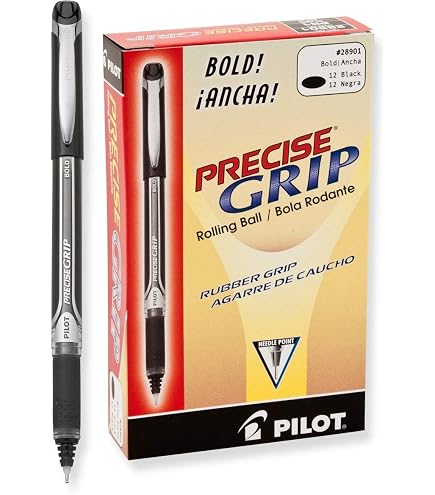 Amazon.com: Pilot Corporation Precise Grip Bold Rolling Ball Stick