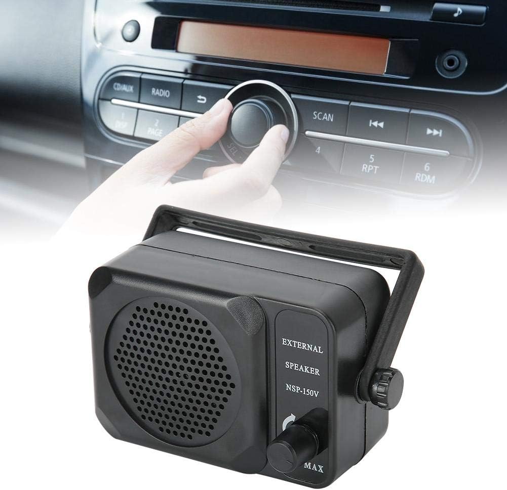 Bewinner1 3.5mm Mono Jack Mini External Speaker for CB Radio Mobile Radio Car Radio FT-8100R FT-8800R FT-2600M FT-3000M FT-1802M Ft-1807M: Electronics