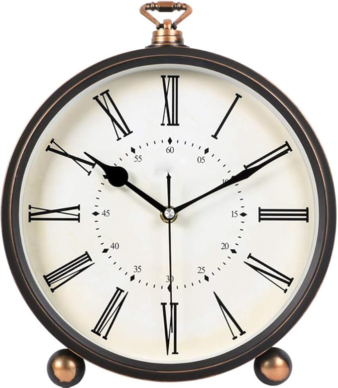 Mantle/Desk Clock Living Room Creative Desk Decoration Mute