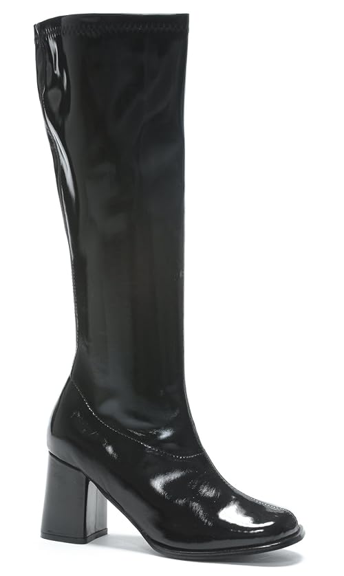 Ellie Shoes Women's Gogo Boot, Black, 6 M US