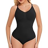 KSKshape Shapewear Bodysuits for Womens Tummy Control Slimming Thong Body Shaper Seamless Shaping Body Suits