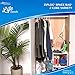 Ziploc Space Bag Clothes Vacuum Sealer Storage Bags for Home and Closet Organization, Large/XL, 2 Bags Total