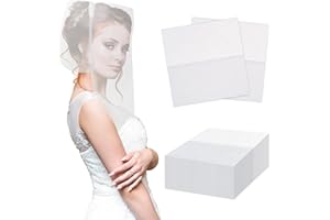 Auch 100 Pcs Makeup Protector Hood Disposable Non Woven Face Cover Beauty and Clothing Protector Breathable Cosmetic Mask for