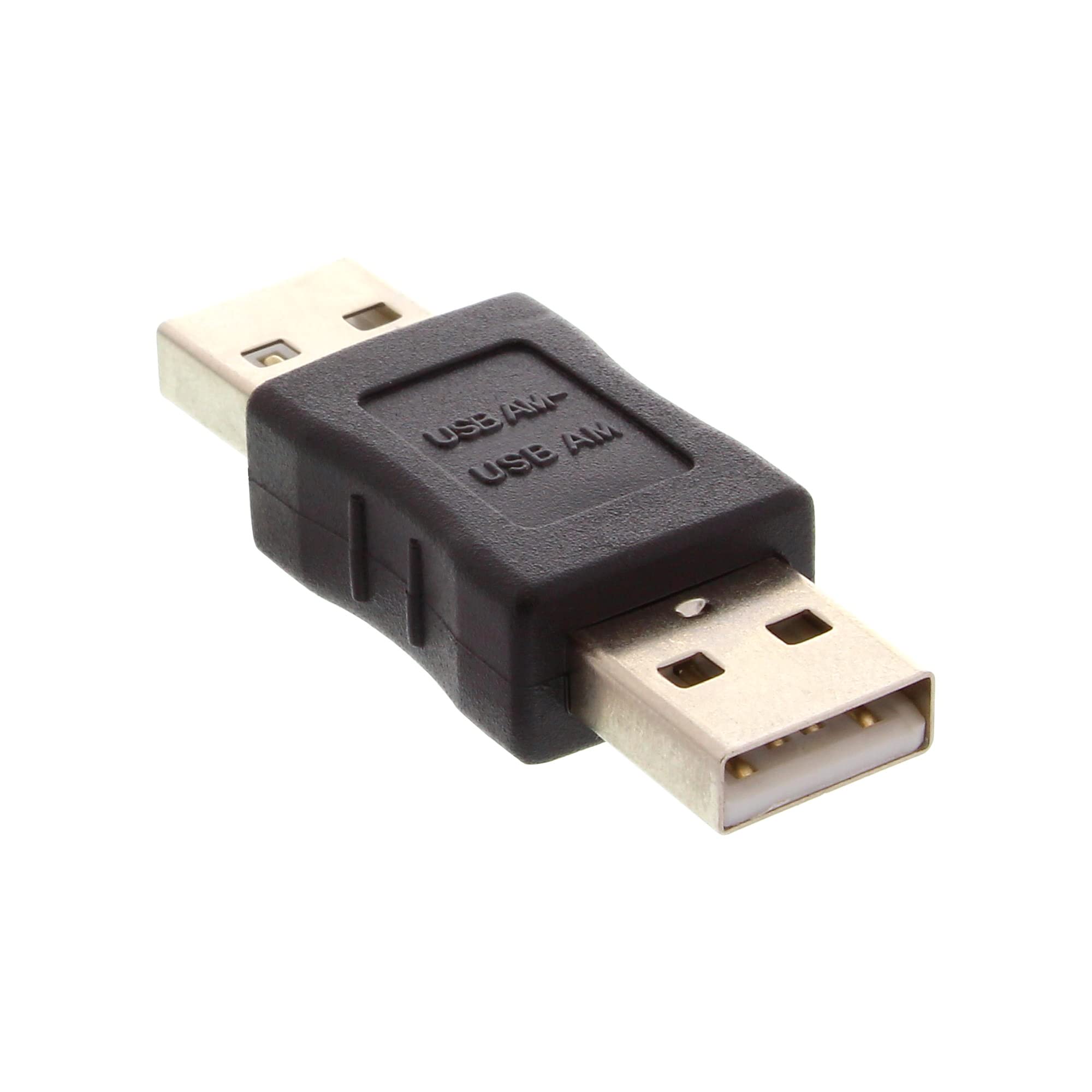 InLine 33441 USB 2.0 A Male to A Male Adapter