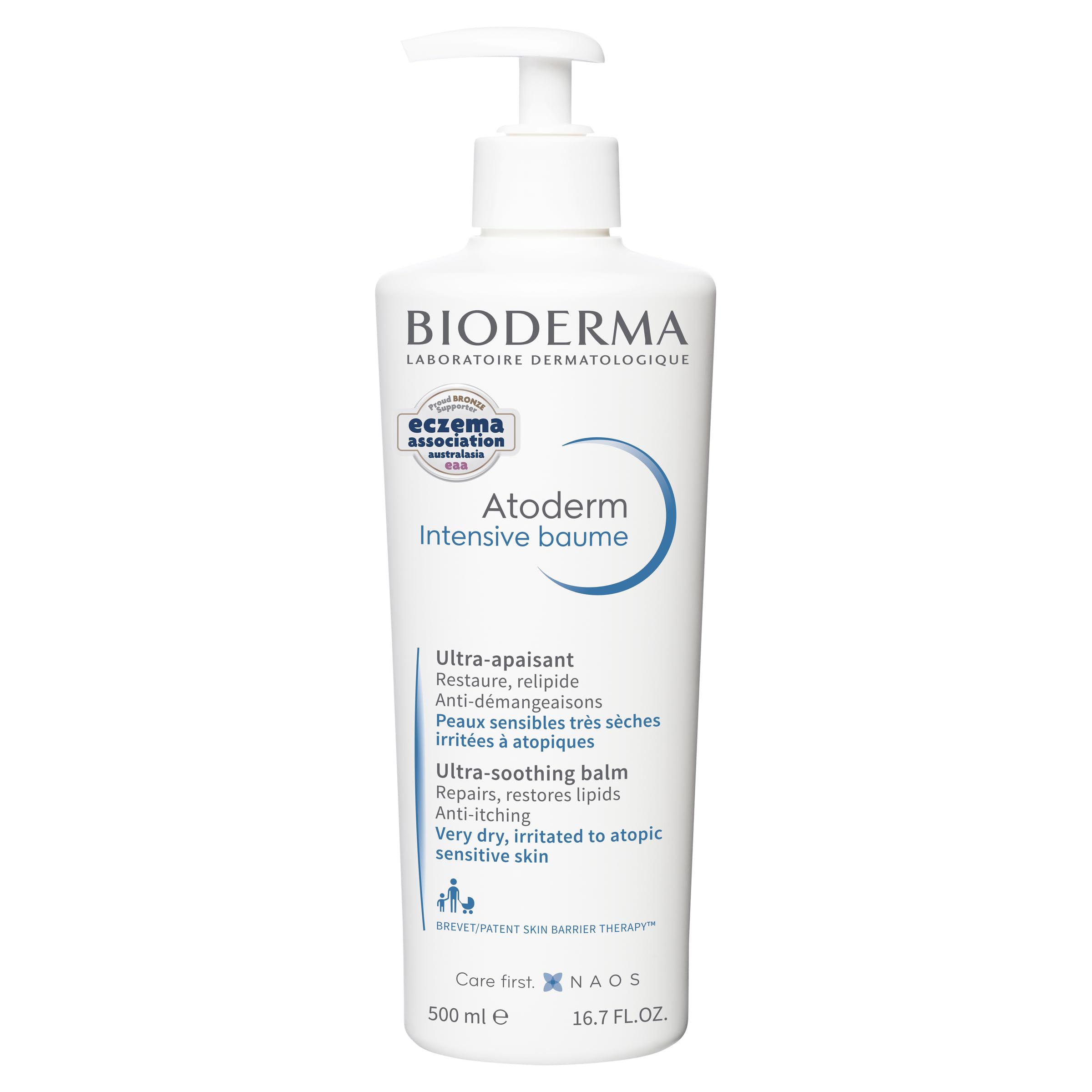 Photo 1 of Bioderma Atoderm Intensive Balm, Hydrating Balm For Dry To Atopic Sensitive Skin, Face & Body Moisturizer With Ultra Soothing Anti-Itching Formula, Fragrance-Free, Non-Greasy & Non-Sticky For Family