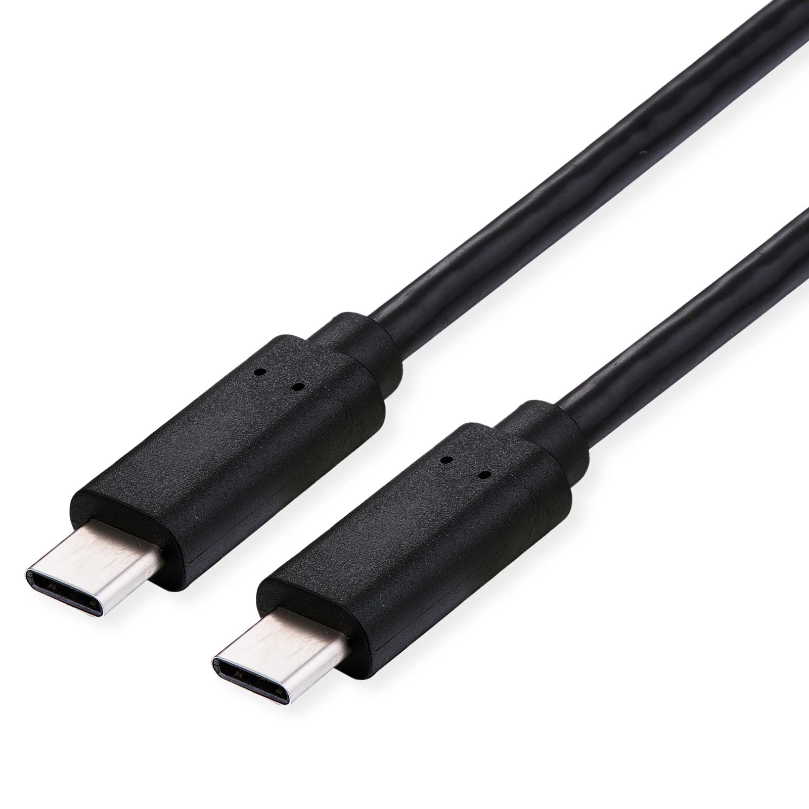 ROLINE USB4 Gen3x2 Cable C-C ST/ST 40Gbps 100W Black 1m — image 1