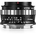 TT Artisan 23 mm F/1.4 APS-C Lens Connection Sony E Mount Silver Manual Wide Angle Lens for Mirrorless Cameras