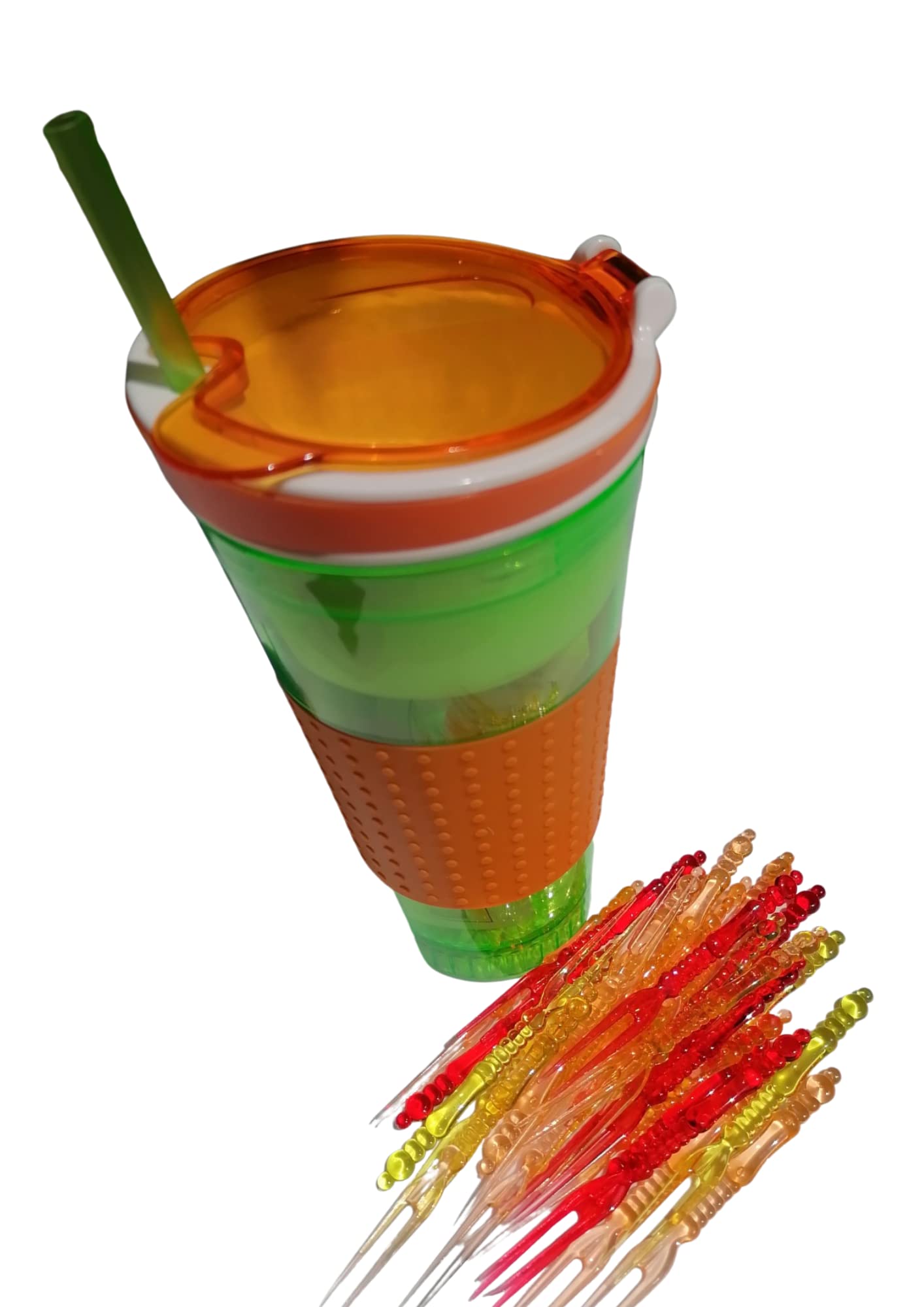 PMS 2 in 1 Snack Easy -Snack/Drink Cup in Colour Box. 12 D/B