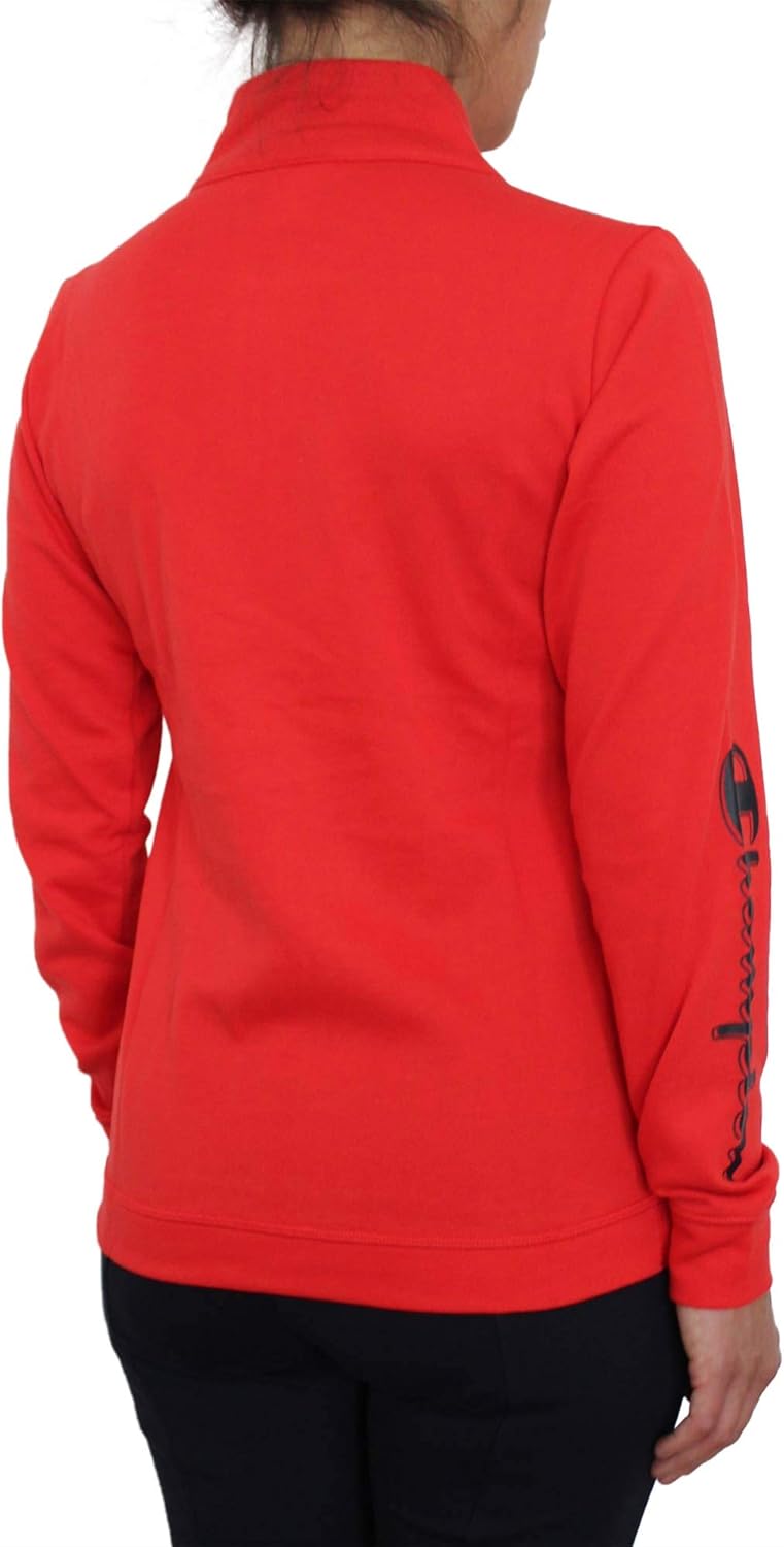 all red champion sweatsuit