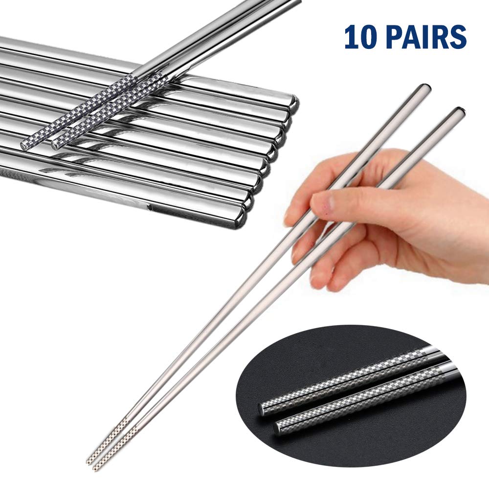 Best Metal Chopsticks Reusable Dishwasher Safe Home Easy