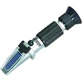 Extech RF12 Portable Brix Refractometer, 0-18% Brix, ATC | Sugar concentration 0-18% Brix, automatic temperature compensation, handheld, juices/wines/agriculture, case