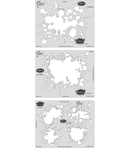 Artool Skullmaster Airbrush Templates - Freehand Stencils For Artists & Hobbyists