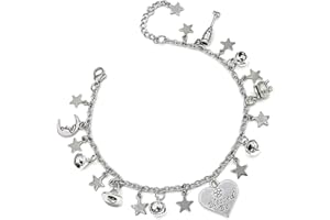 Blessed Be Anklet with Bells - Witch Bells Ankle Bracelet - Pagan, Wiccan Jewelry - Witchy Anklet