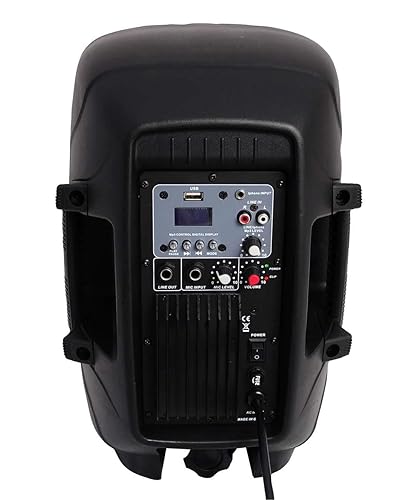 Pyle Powered Loudspeaker [Active PA Speaker System] Digital Sound