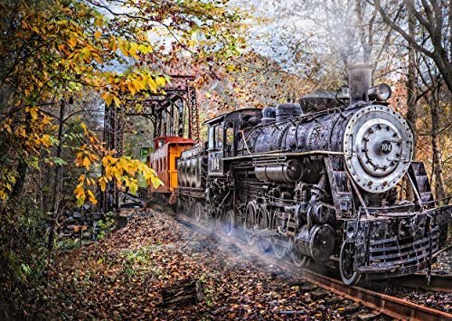 Schmidt Spiele Puzzle 58377 Faszination Eisenbahn, 1000 Teile Puzzle, bunt – Bild 3