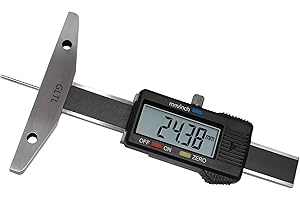 GLTL Depth Gage General Tools Depth Gauge Vernier Caliper (0-50mm)