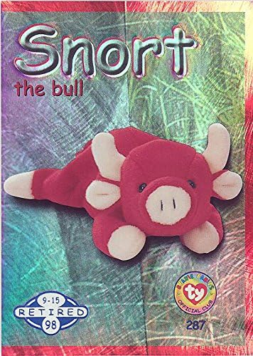 snort beanie baby style 4002