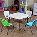 Lifetime 80473 Kids Stacking Chair (4 Pack), Lime Green