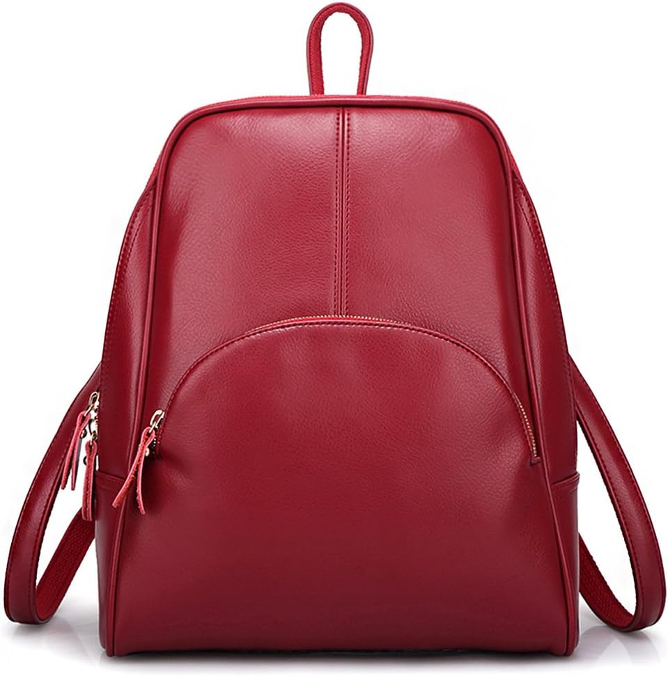 ELOMBR Women Backpack Purse Ladies Casual Shoulder Bag Pu Leather