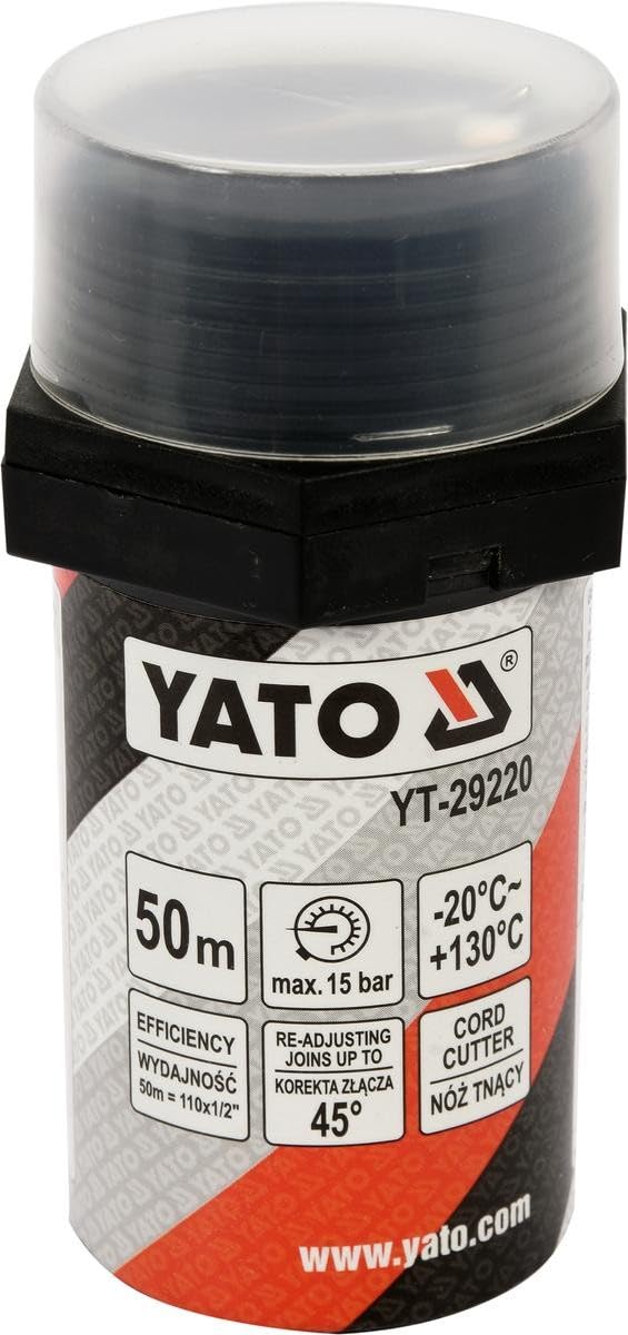 YATO Pipe Sealing Cord String Thread 50m hot and Cold Water (YT-29220)
