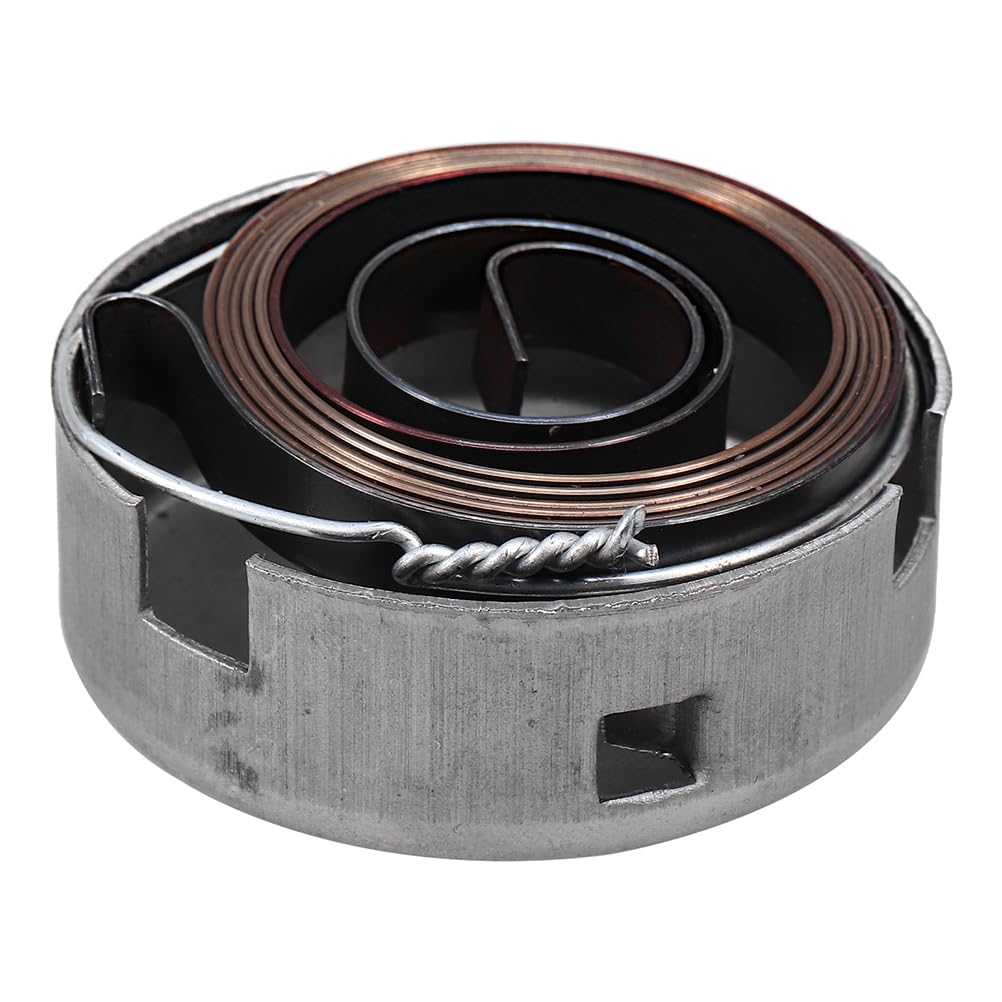 OSALADI 1 Set Clockwork Return Spring Bench Drill Press Spring Drill Press Replacement Stable Quill Feed Coil Silver Steel