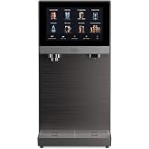 Brio Q60 Sparkling Water Countertop Dispenser with Refillable Tank, No Plumbing Required, Instant Hot &amp; Cold, 4-Stage Reverse Osmosis Filtration, Touch Screen Display, Black