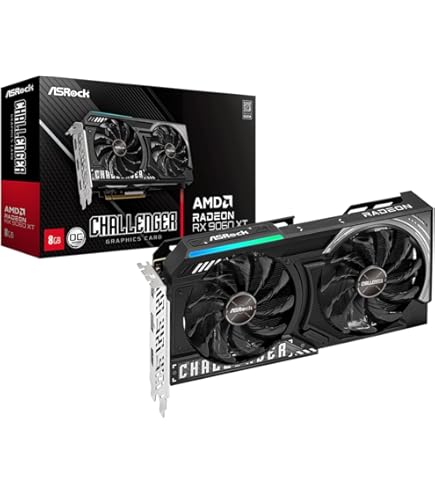 新品未開封 保証付 Radeon RX 7800 XT Challenger Placa de Video AsRock Radeon RX 7800 XT Challenger OC, 16GB, GDDR6