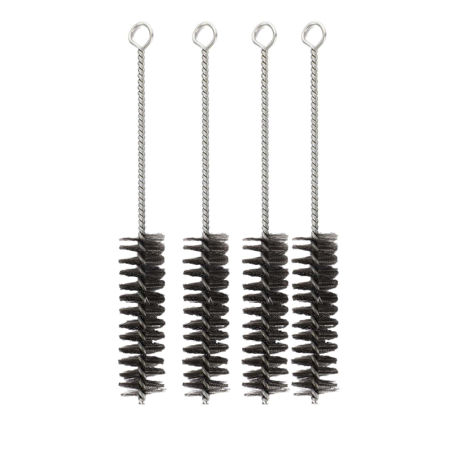 Photo 1 of 1 in Tube Cleaning Lab Brushes Stainless Steel Tube Brushes Bottle Brush Wire Tube Brushes,Wire Cleanling Brushes Straw Cleaner Brush Wire Bottle Brush for Tubes,Bottle,Glass 4 PCS