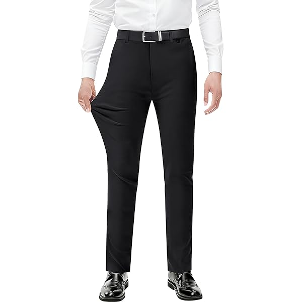 slim fit dress slacks Amazon Essentials Men's Classic-fit Stretch Golf Pant — The Golf Central