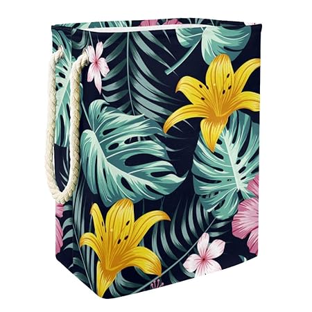 Spielzeug Aufbewahrungskorb Pflanzenblütenblätter Übergroßer