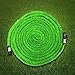 Garden Hose, KRASR-Tech Flexible Expandable hose Expanding hose Extra Strength Stretch Material High temperature triple Layer Latex for all Watering Needs Light green (50FT)